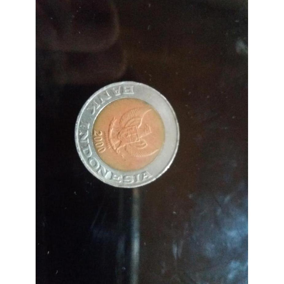 Duit uang logam 1000 tahun 2000 sisa 1