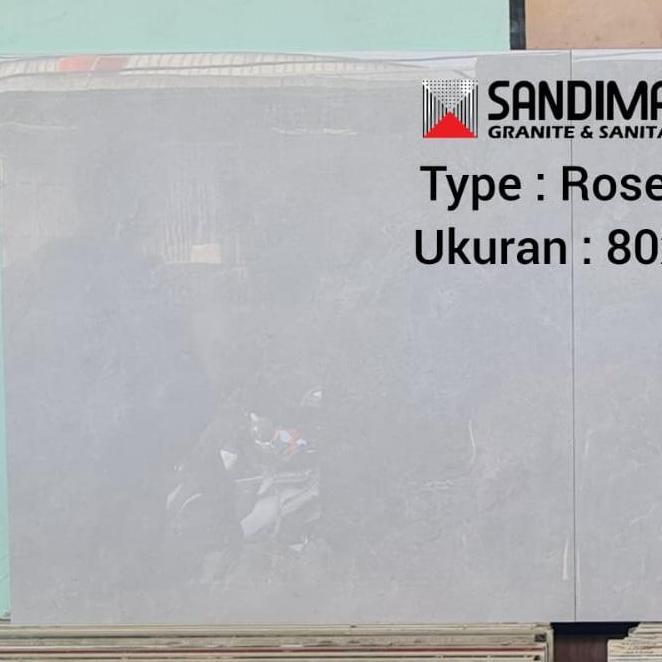 granit sandimas rosele glossy abu 80*80 - 1.92m/dus