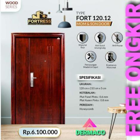 PINTU BAJA FORTRESS FORT 120.12 / PINTU BAJA 120CM / PINTU UTAMA