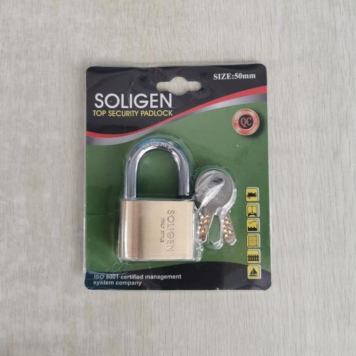 Gembok soligen per komputer 50 mm