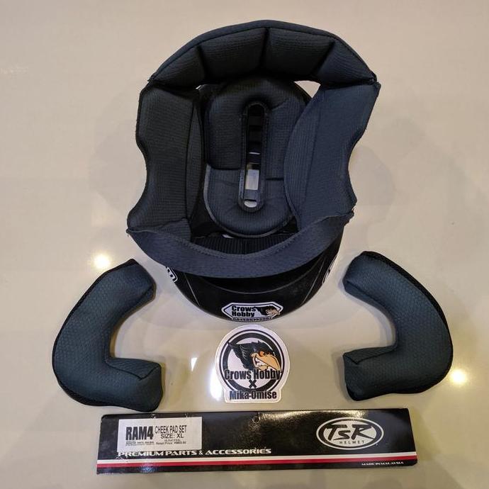 SIAPKIRIM Sparepart BUSA CHEEK PAD Helm TSR Ram 4 READY STOCK
