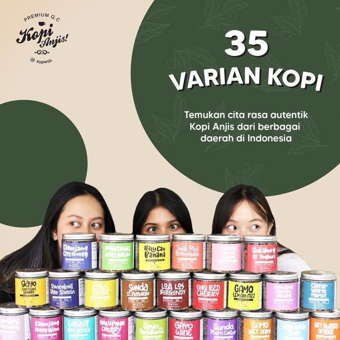 Biji Kopi Arabika Gayo Wine 200 gram - Specialty Roast Beans ( Gayo Winey ) murah