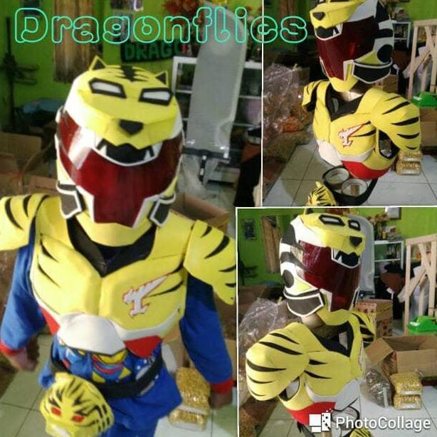 ORIGINAL KOSTUM SATRIA HARIMAU TORGA ANAK READY STOCK