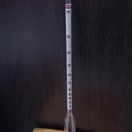 Hydrometer Alkohol Alat Ukur Kadar Alkohol/Alkoholmeter/Alcoholmeter
