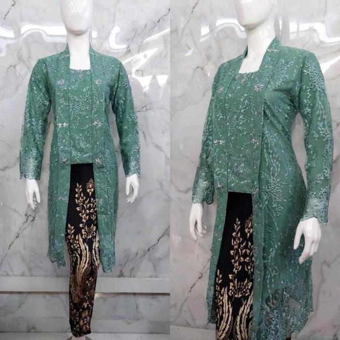 kebaya kutu baru Payet/Tunik Tulle/kebaya tradisional Tunik/kebaya favorit/ kebaya modern Tunik Bord