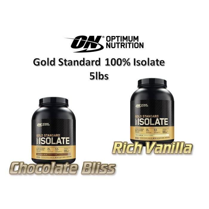 ON Gold Standard 100% Isolate 5 Lbs Whey Protein Isolate BPOM