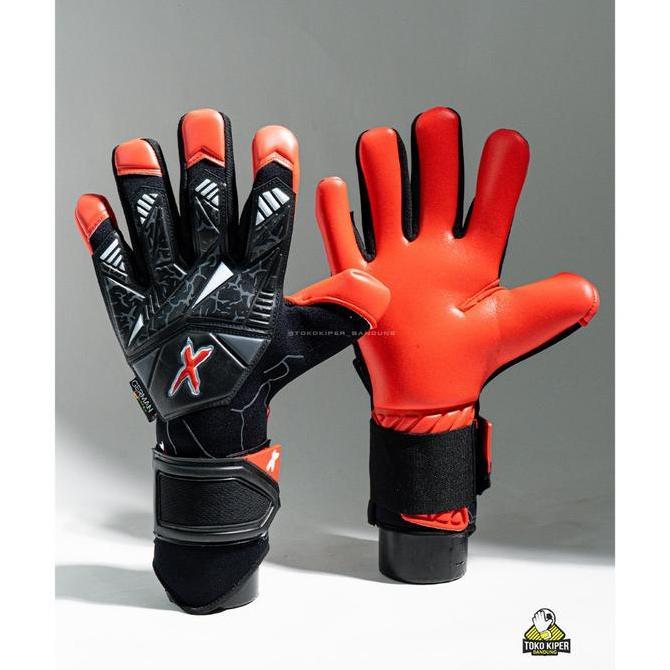 Sarung Tangan Kiper X Goalkeeper Gloves RED X FERARRI