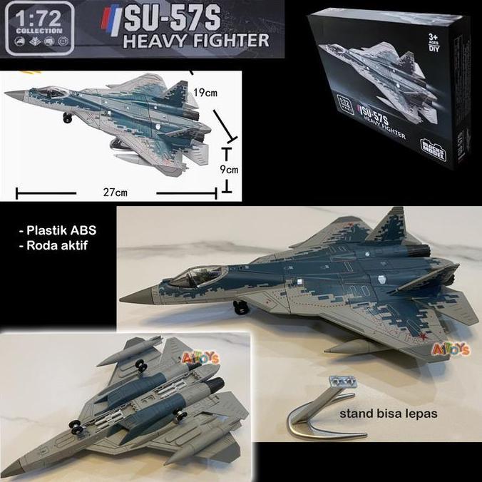 Mainan pesawat tempur TNI AU mainan pesawat Sukhoi pesawat F14 miniatur pesawat F/A 18 hornet miniat
