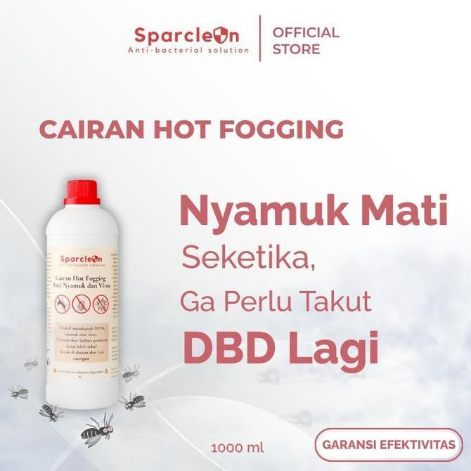 BERKUALITAS SPARCLEAN - Cairan Fogging nyamuk dan virus 1L ( Garansi Efektif )