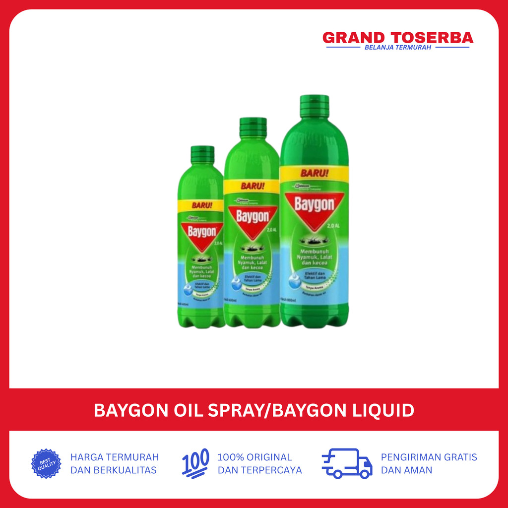 Baygon Oil Spray/Baygon Liquid Refill