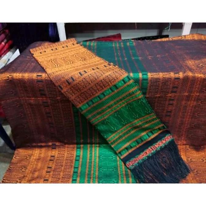 Bahan songket tumtuman tanpa sambungan cantik bahan bagus (TTS)