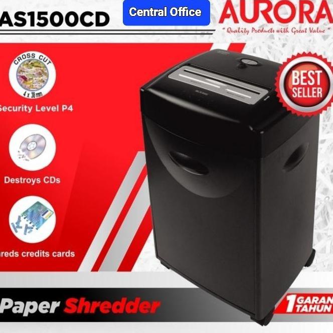 Paper Shredder Aurora AS-1500 CD