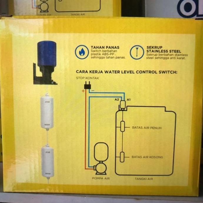 Onda Radar Radar ONDA Pelampung Air Otomatis Tangki Air Otomatis Pompa Air dari Toren [terbaik]