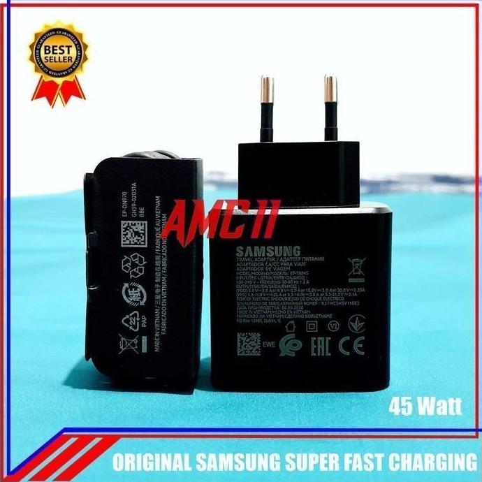 Promo Charger Samsung Galaxy Z Flip 4 ORIGINAL 100% Super Fast 45 Watt Diskon