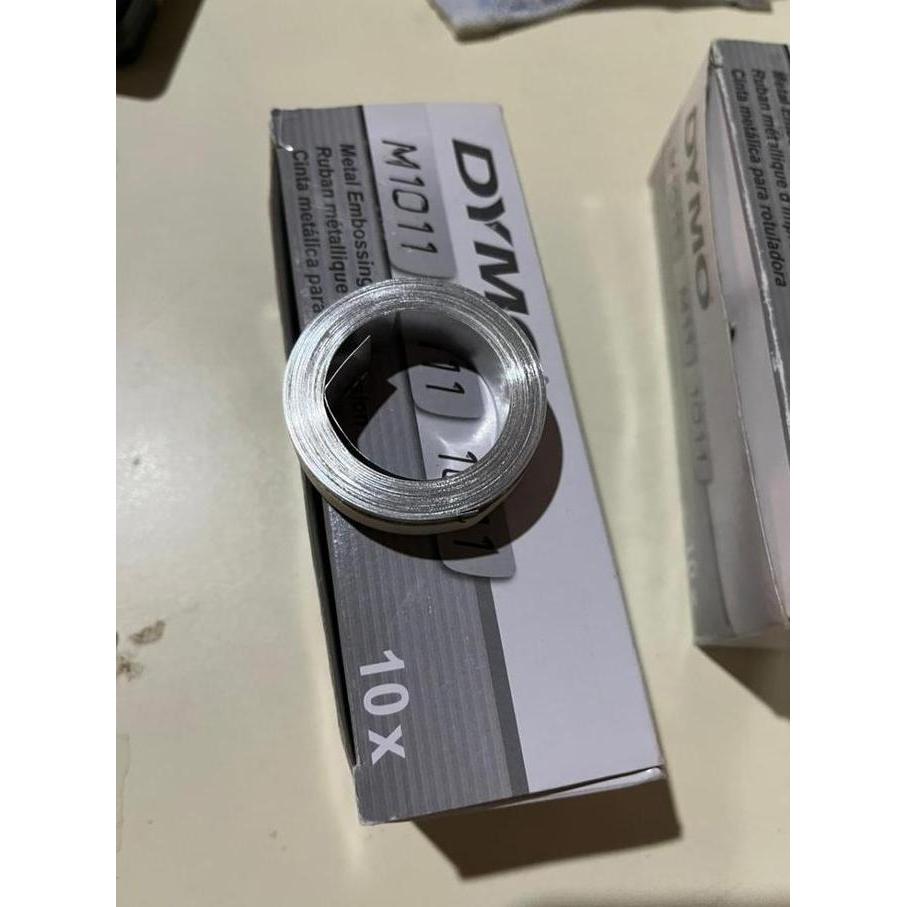 Atkkita- Pita Dymo Rhino Labeller M1011 1011 M11 Stainless Tape, Per Biji