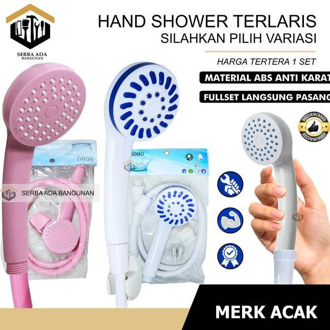 larissagalllery - hand shower mandi chrome - hand shower set mandi anak