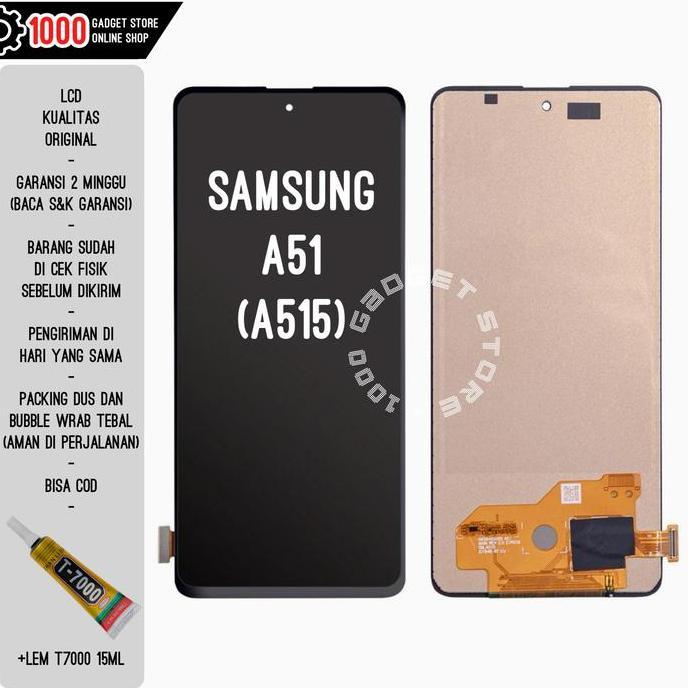 HARGA DISC - LCD SAMSUNG A51 A515 NON FINGERPRINT