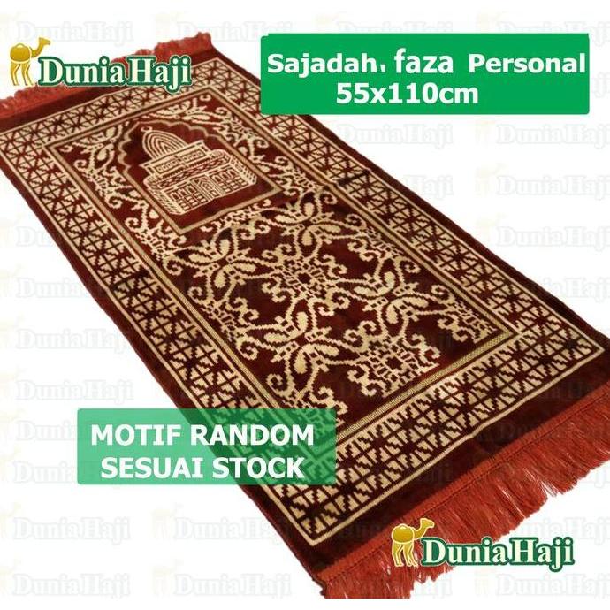 Laristerbaik- Sajadah Tebal Personal Izmir 55X110Cm Bahan Bludru Turki Bulu Turkey