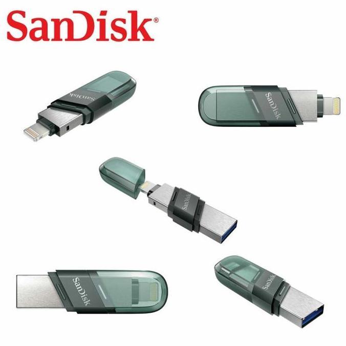 Rhqctwpn73- Sandisk Ixpand Flip Usb Flash Drive 256Gb Otg For Iphone - Original