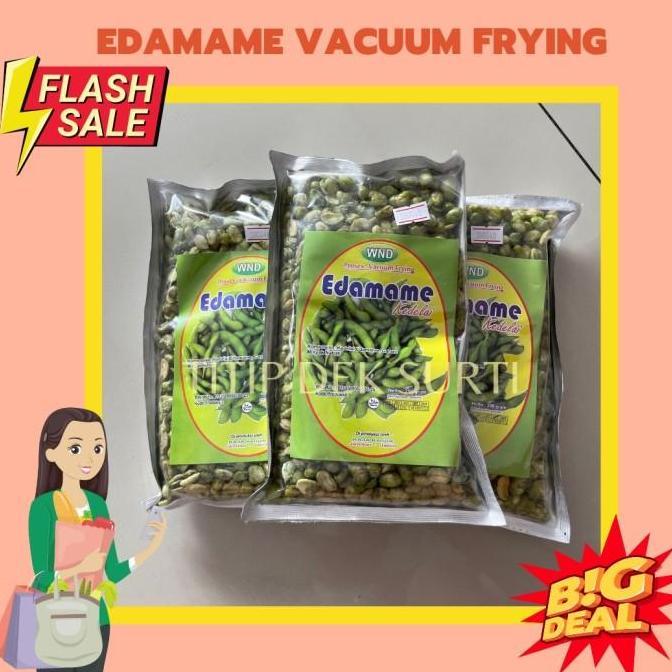 Bestone- Edamame Crispy Oven/ Vacuum Frying Asli Jember 250gr
