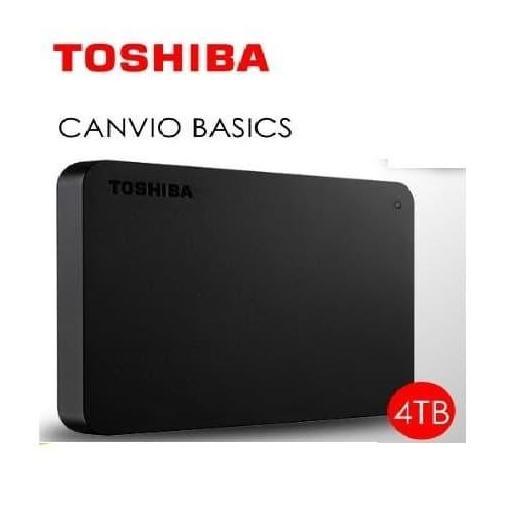 TERBARU - Toshiba Canvio Basic 4TB HD HDD Hardisk Harddisk Eksternal External