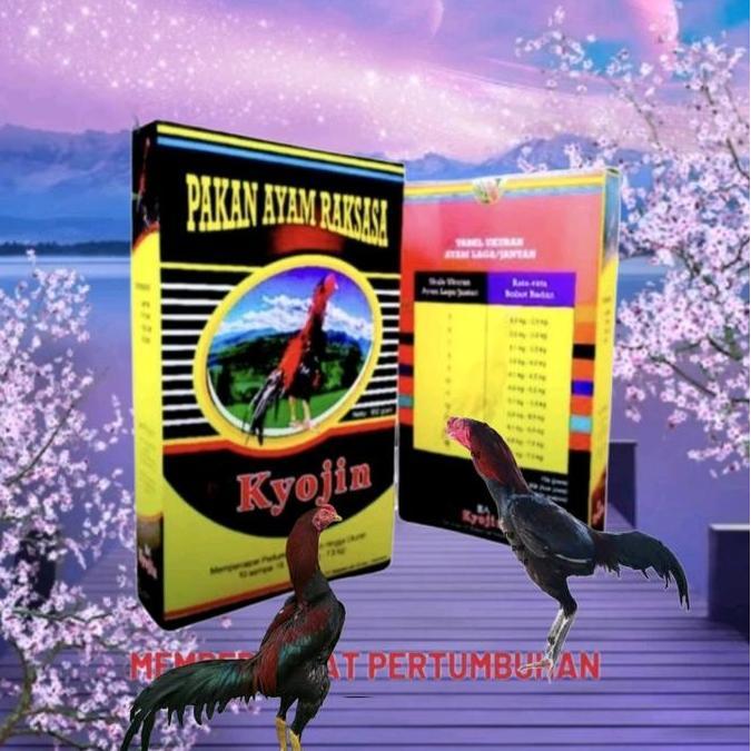 Brixd- 950 Gr Kyojin Pakan Ayam Pur Voer Ayam Ber Vitamin Lengkap Tr Murah Asli Ori