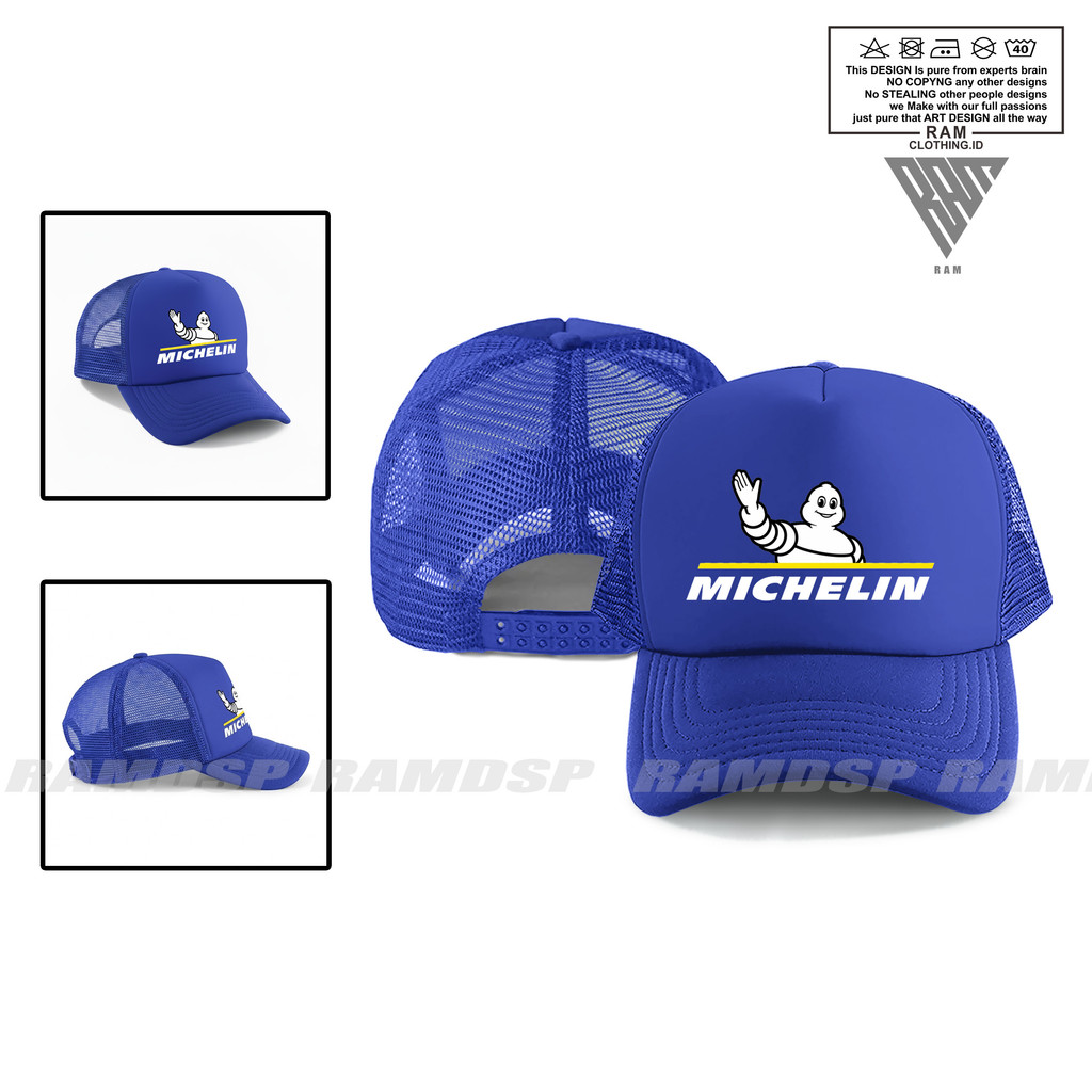 Topi Otomotif Trucker Topi Michelin