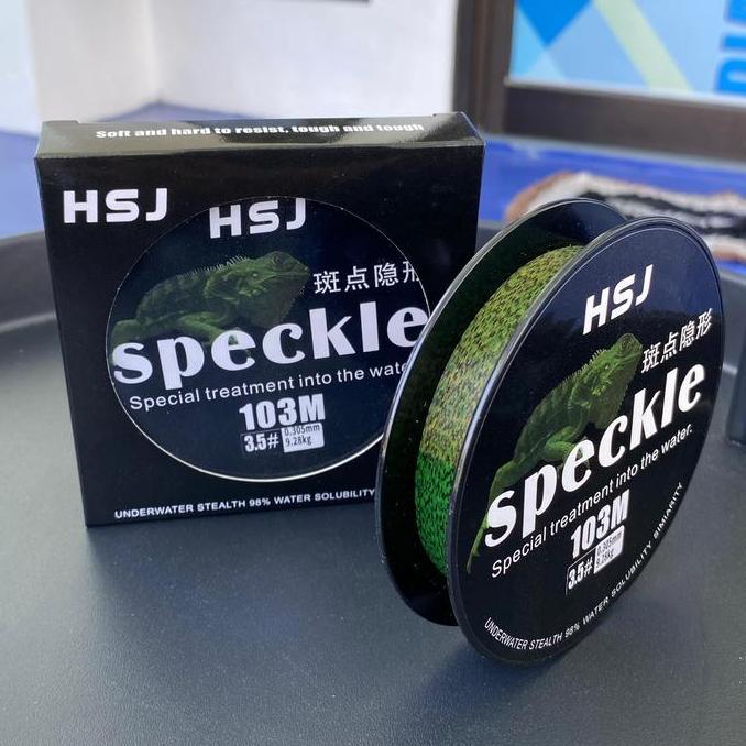 PROMO Senar Pancing Speckle Invisible Line Panjang 100M