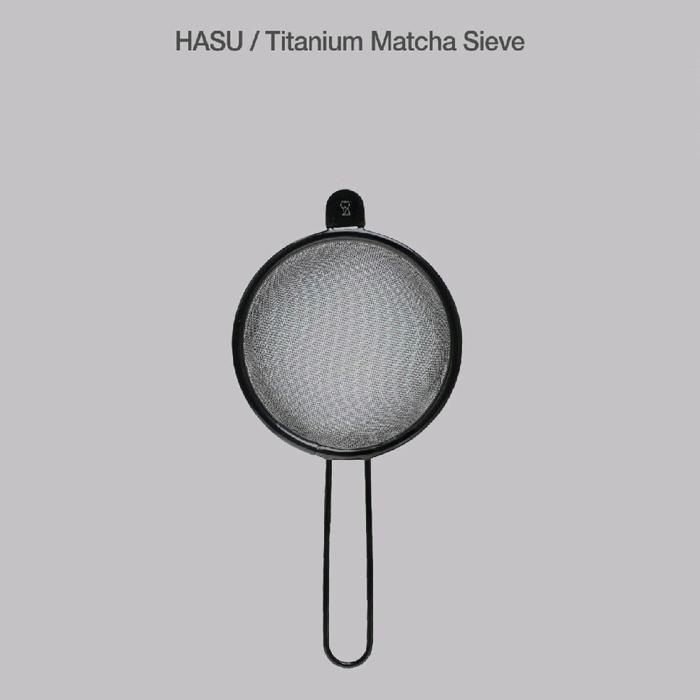 [READY STOCK] - NIKO NEKO Hasu / Titanium Matcha Sieve / Matcha Utensils