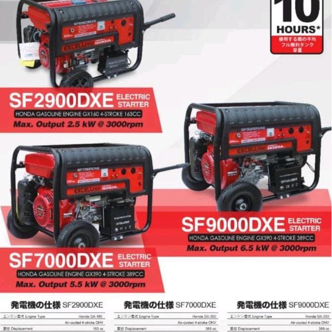 ;&;&;&;&] Honda Generator/Genset Bensin Honda Excell SF 7000DXE