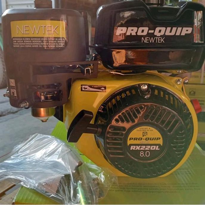 ------] Mesin Penggerak Bensin 8 hp PROQUIP RX220 L Putaran Lambat/ Gasoline Engine Proquip Putaran 