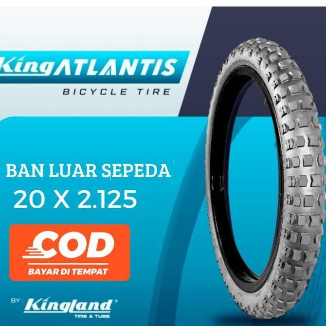 Promo Ban Luar Sepeda Anak MTB BMX Lipat Uk.20 x 2.125 Inch Atlantis By King Diskon