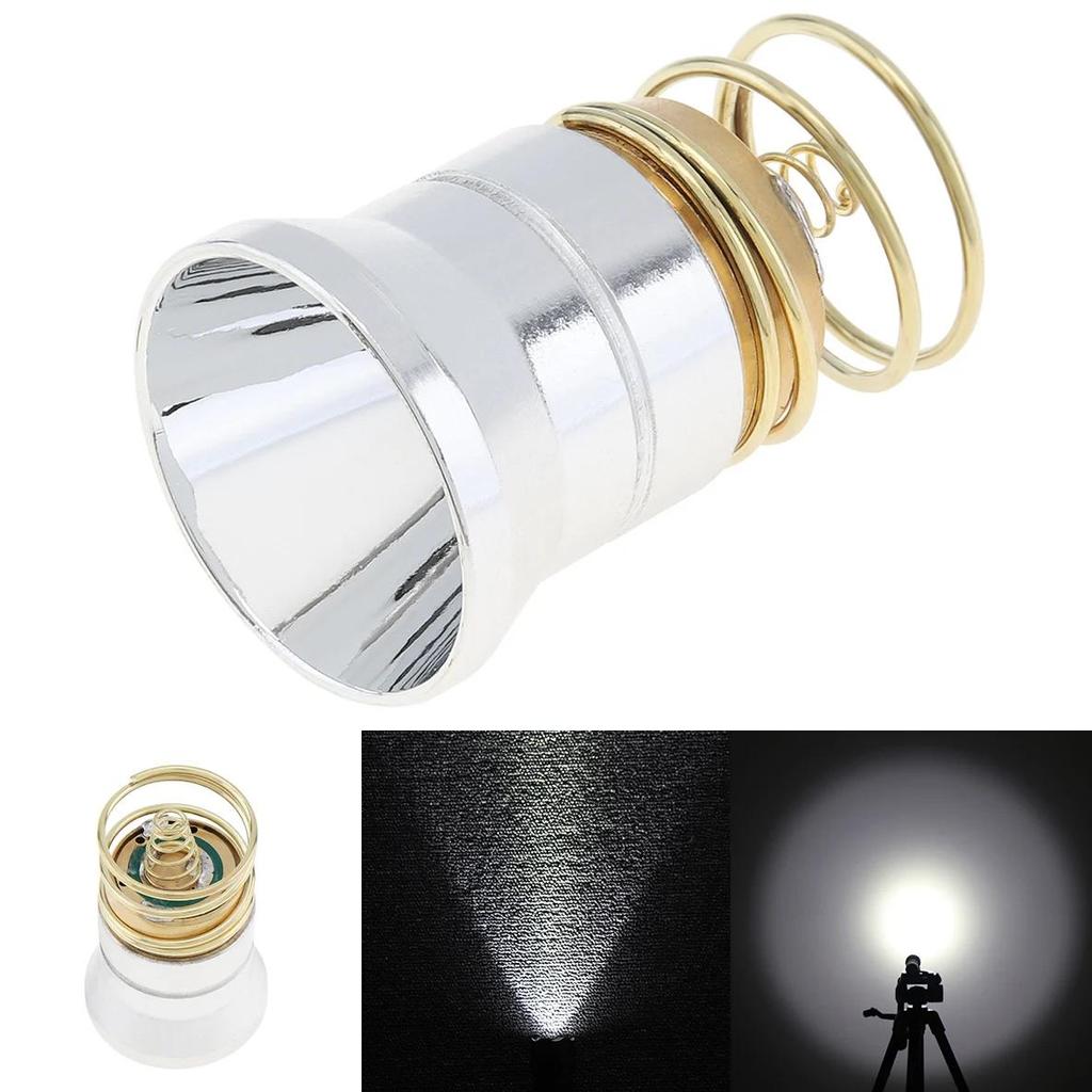 26.5mm L2 LED Flashlight Bulb Replacement Smooth Reflector Lamp Cap for C2 Z2 P60 P61 6P 9P G3 S3 D2