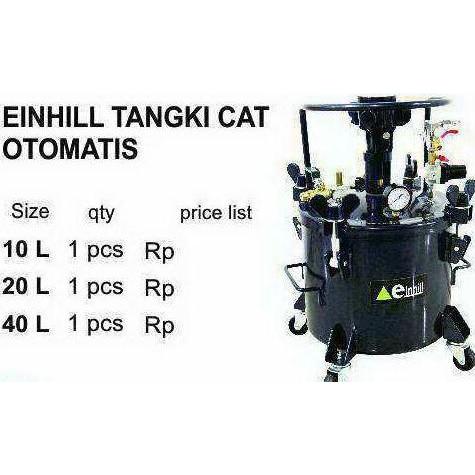 *$*$*$*$] Tangki Cat 20 Liter Otomatis EINHILL Pengaduk Cat Otomatis
