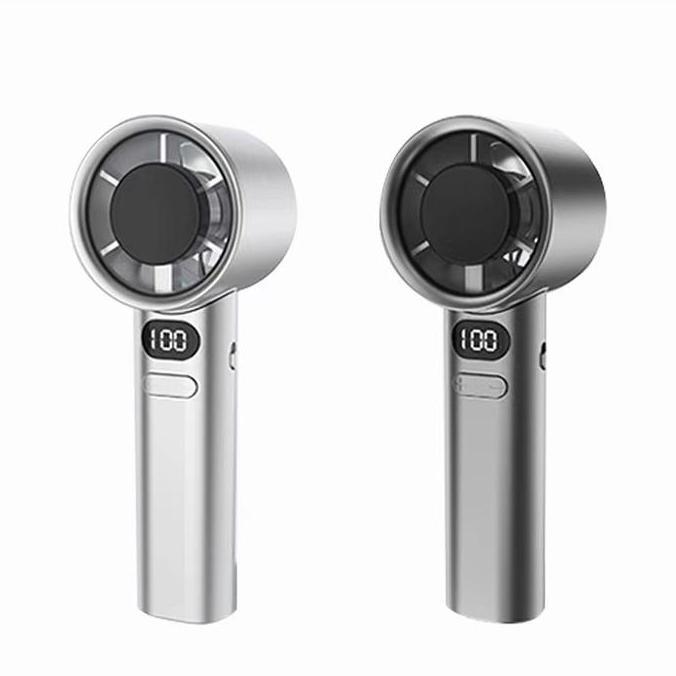 DANSSVAGANZA - KIPAS ANGIN GENGGAM TURBO PORTABEL DENGAN BATERAI 15000MAH & CHARGER TIPE-C FLEKSIBEL