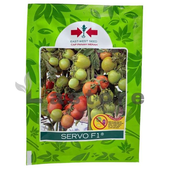 TERBARU benih bibit tomat servo f1 1750 butir cap panah merah