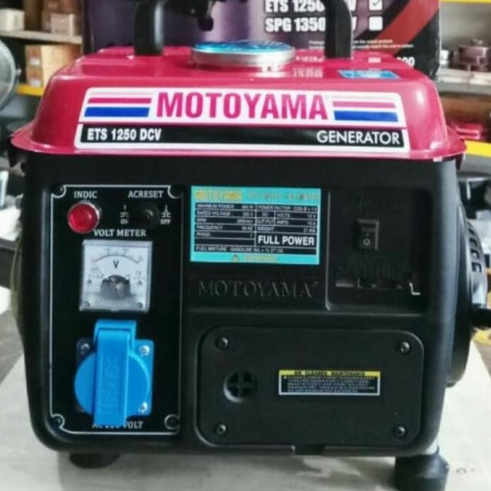 /////] Mesin Genset Generator 2 tak MOTOYAMA Et1250dcv / motoyama ET 1250 DCV