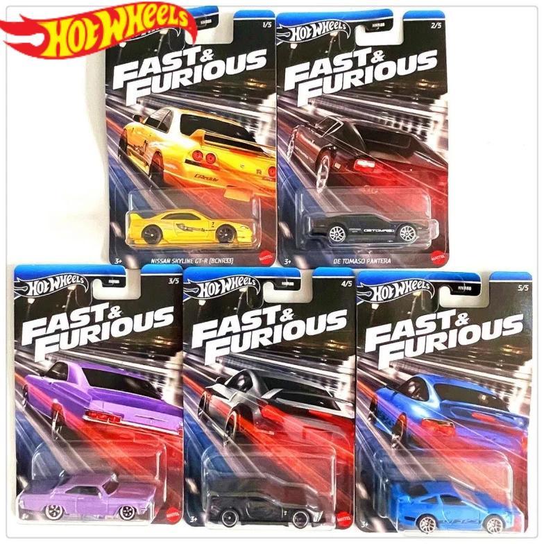 Original Hot Wheels Cars 1966 Chevy Impala Nissan Skyline Gt-R(Bcnr33) Nissan 350z Custom 1/64 Die-C