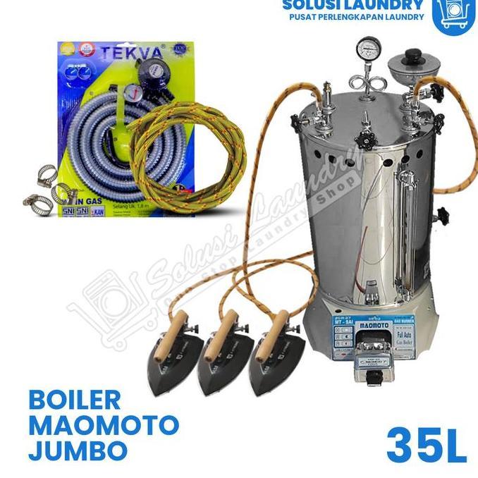 %%%%] Setrika Uap / Boiler Maomoto Kapasitas 35 liter