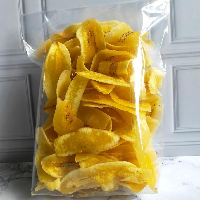 Keripik Pisang Asin Keripik pisang gurih keripik Pisang Kepok Asin