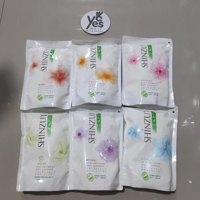 Bersih- Sabun Cair Refil 450 Ml Shinzui Keiko Hana Matsu Myori Kensho Sinzui