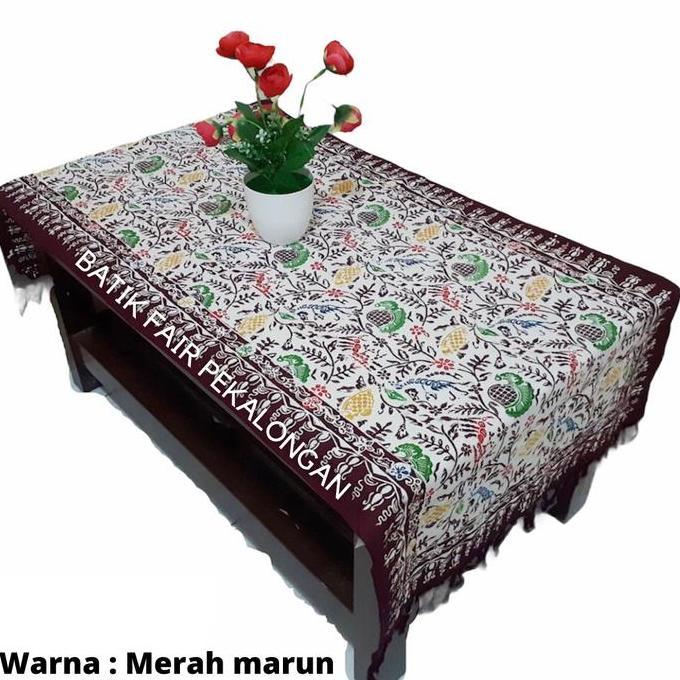 Xyxy- Taplak Meja Tamu Batik Panjang 50X120Cm Taplak Panjang
