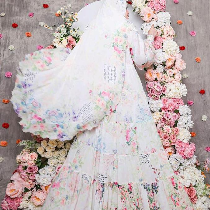 Grosir Gamis Owcan Series By Yodizein Syari Ceruty Digital Printing Muslim
