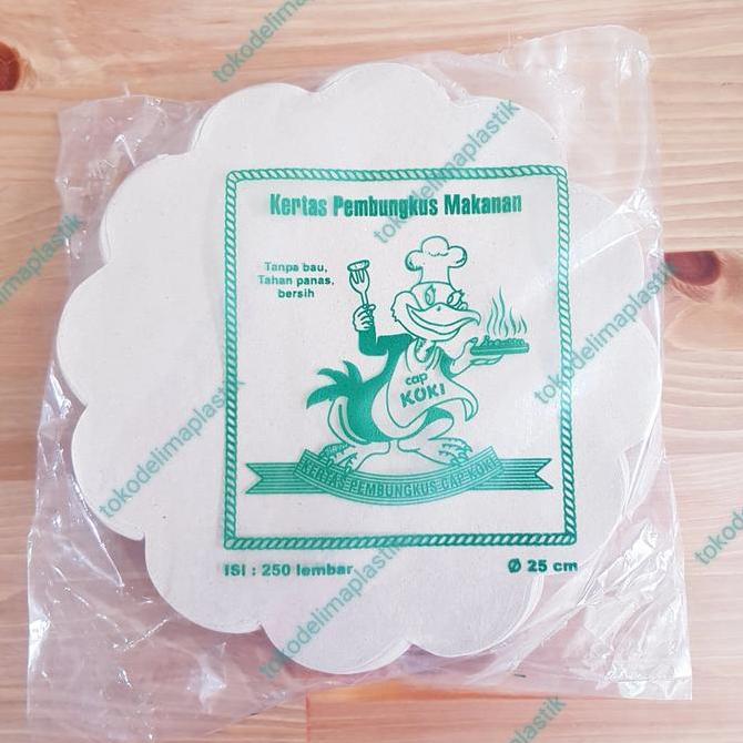 Baru- Kertas Nasi Bunga / Kertas Nasi Bulat - 25Cm / 28Cm