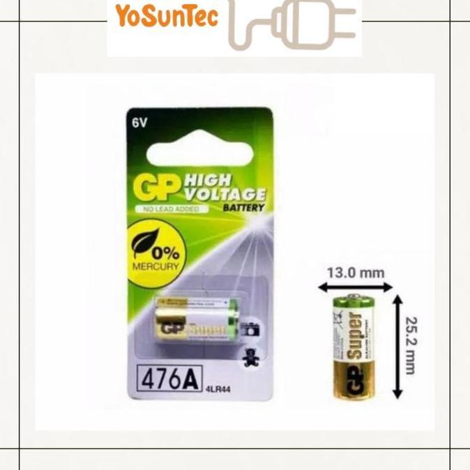 Baterai 476A / 4LR44 6V Alkaline GP High Voltage Battery Original
