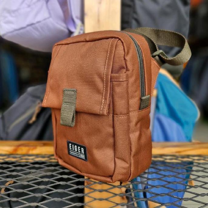 Grade Ori Sling Bag Eiger 9285 Z-Wanderdrift Pouch -Ter-2L-Tas Selempang Cowok- Daily Use Fashion Pr