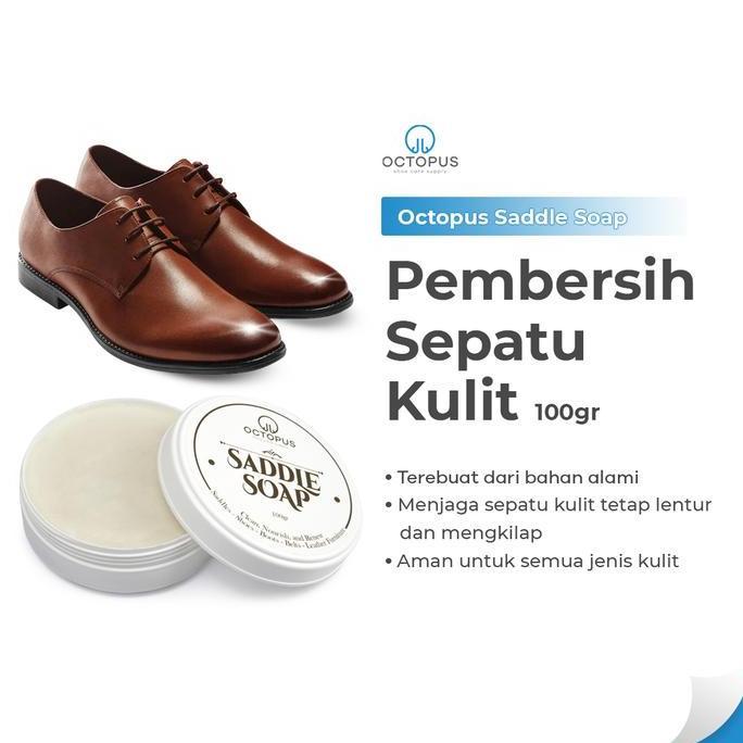 Keren- Sabun Pembersih Kulit Octopus Saddle Soap