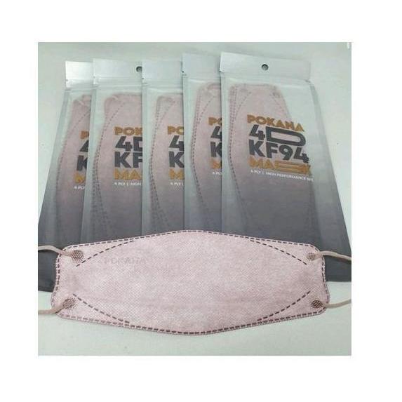 Pokana 4D KF94 Mask Isi 2 Nude Pink