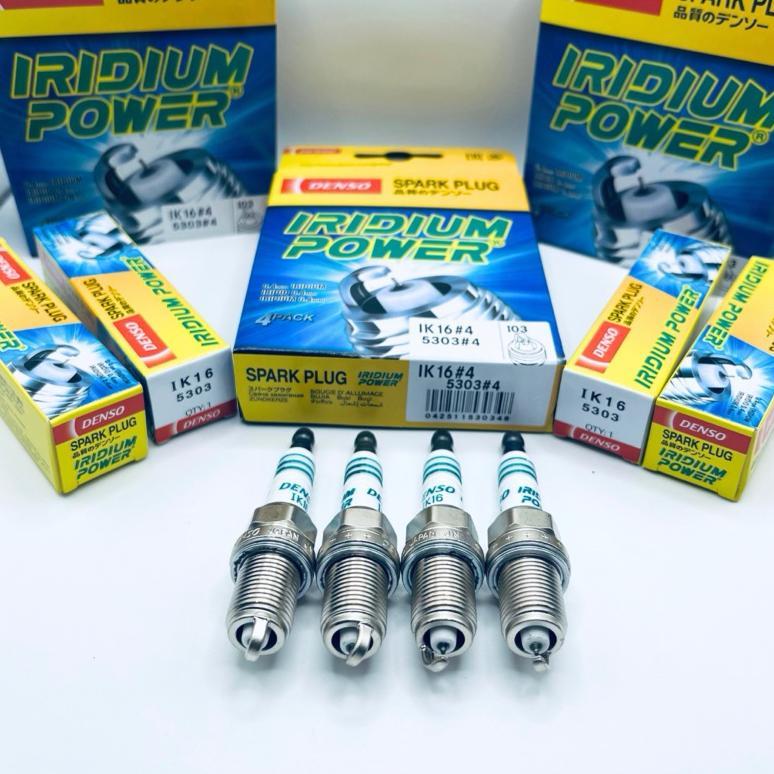 (4pcs) Busi Iridium Spark Plug T120ss L300 Bensin IK16 Original