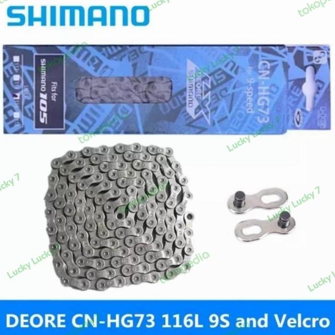 Rantai sepeda shimano 9 speed Rantai sepeda shimano 8 speed BISA GOSEND